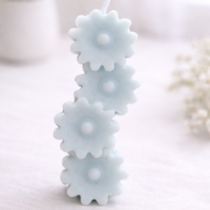 Floral Pillar Candle
