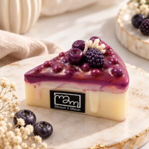 Blue Berry Cheese Cake Candle