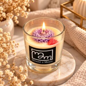 Floral Vanilla Glow Candle