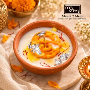 The Royal Jalebi Rabdi Dessert Candle
