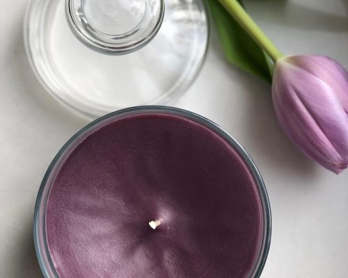 jar, can, glass, candle, tulip