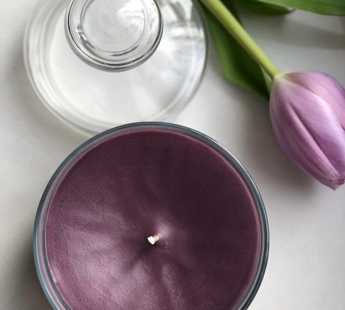 jar, can, glass, candle, tulip